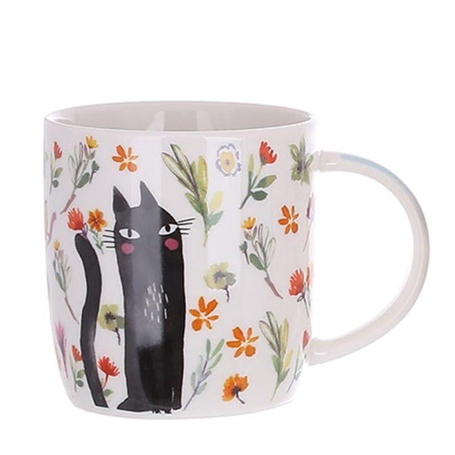Чашка фарфоровая Flora Cats 350 мл (33334)