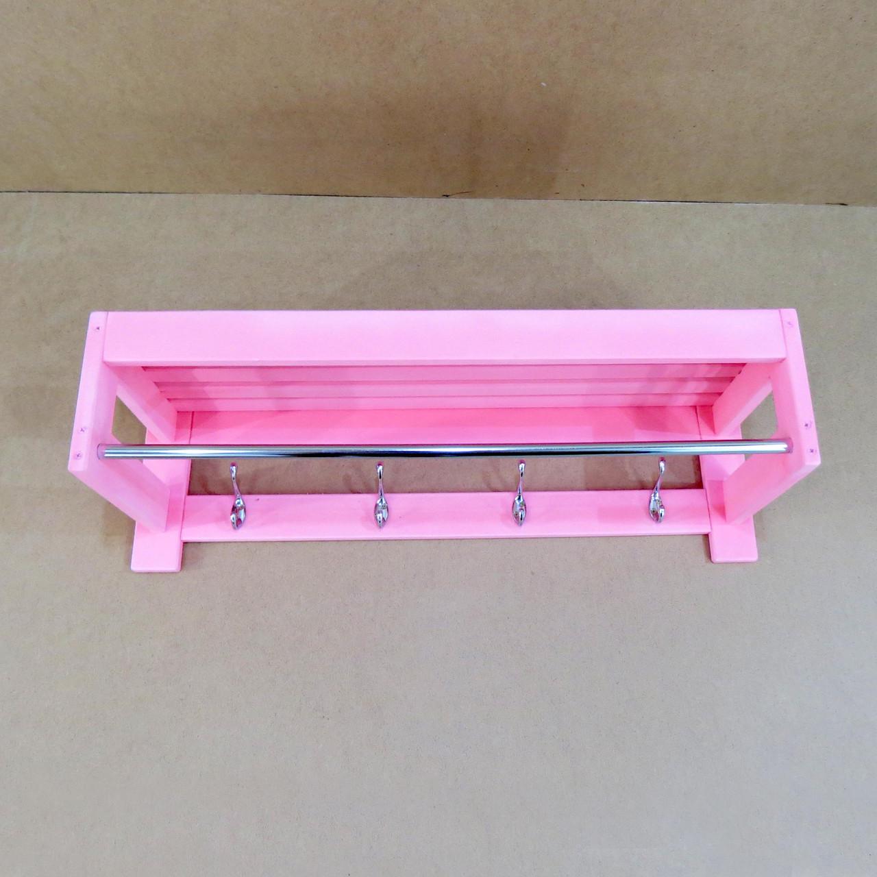 Вешалка для одежды из дерева Эдмонтон Барби (ВДО-000650)