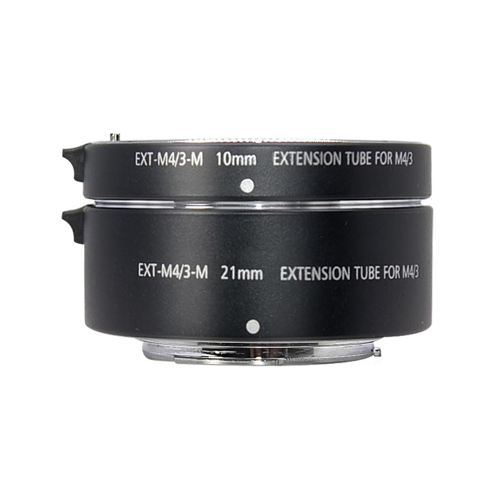 Макрокольца автофокусные для фотокамер Panasonic и Olympus байонет Micro 4/3 Mcoplus EXT-M4/3-M 10/21 мм
