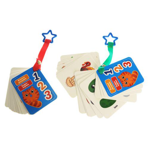 Гра настільна Картки на ремені Цифри та рахунок (194558) - фото 2