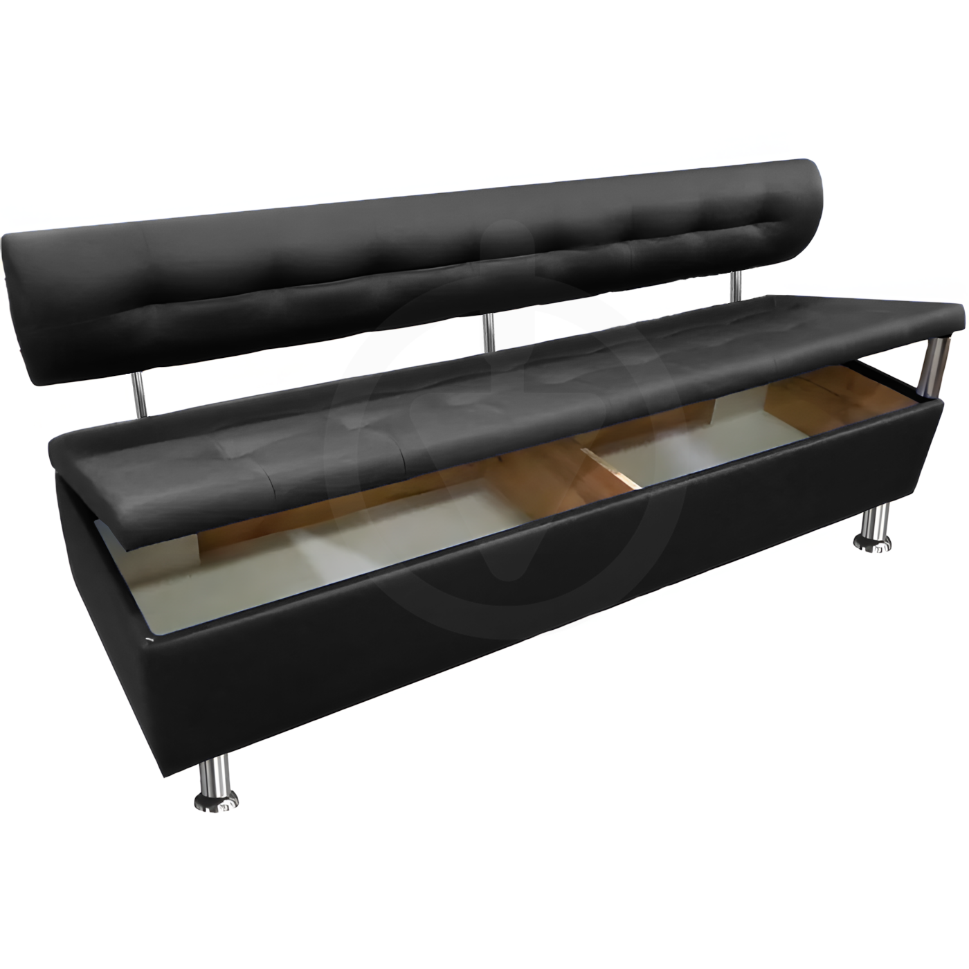 Диван офісний з нішою AVVS для очікування/прийомної 200 см з ніжками 14 см Темно-сірий (25808357) - фото 2 Диван офісний з нішою AVVS для очікування/прийомної 200 см з ніжками 14 см Темно-сірий (25808357) - фото 2