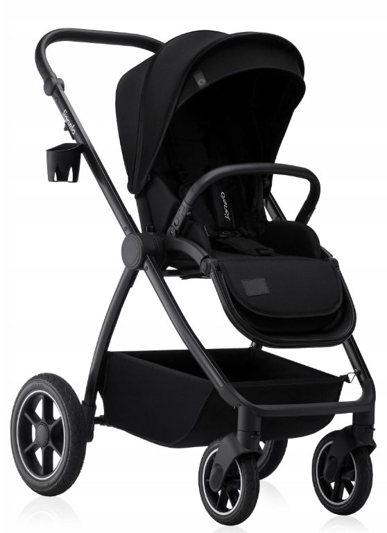 Коляска універсальна Lionelo MERIL 3в1 Black Onyx