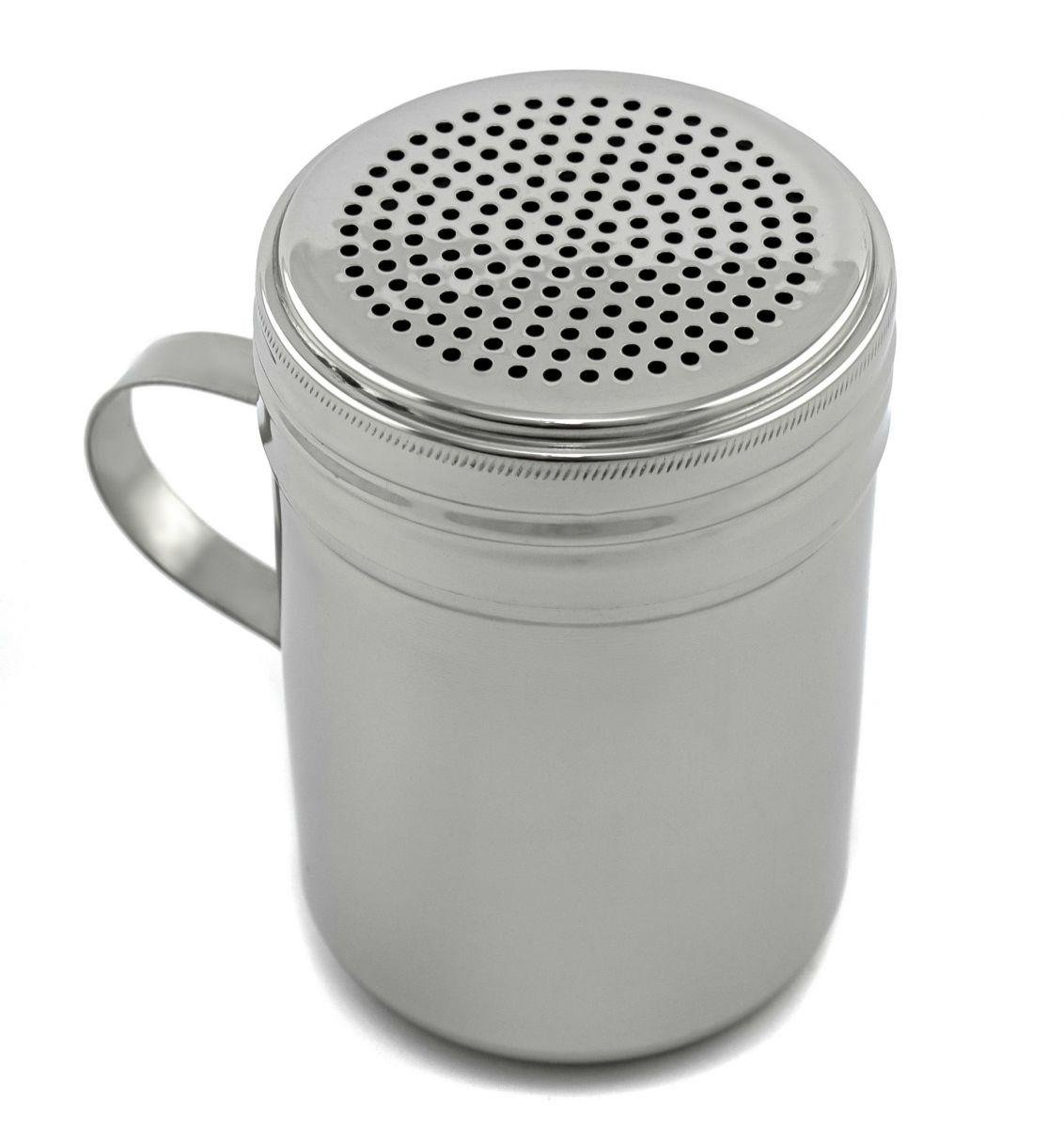 Емкость для специй One Chef с ручкой для мелких сыпучих из нержавеющей стали 350 мл 7 см 10 см (51686)