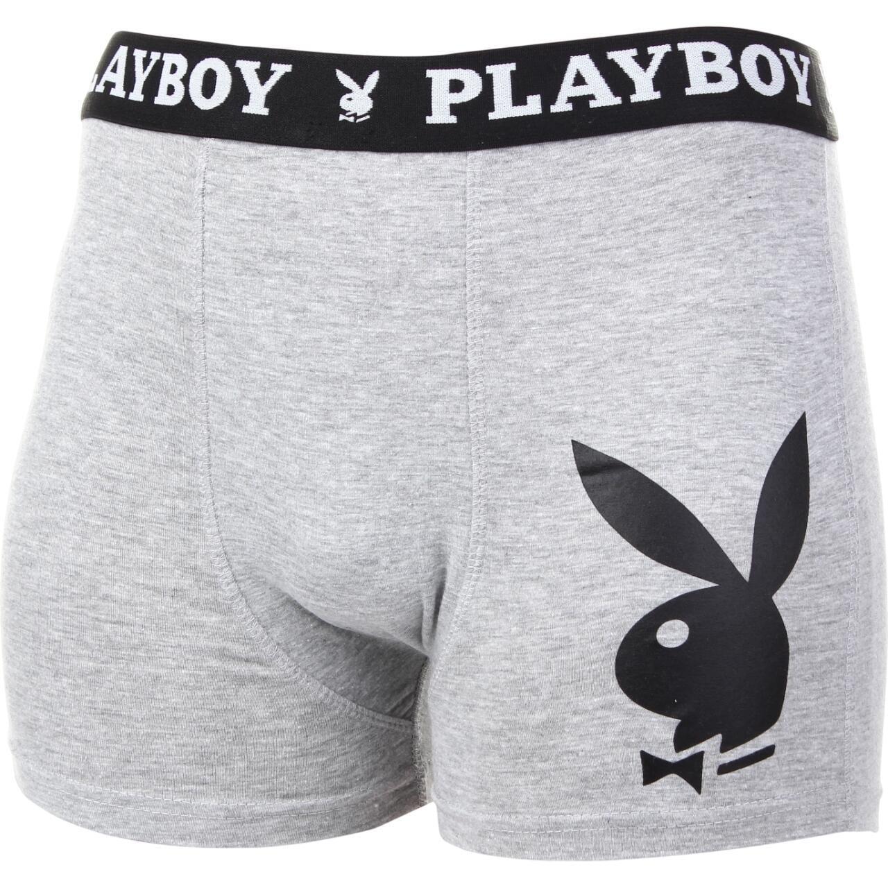 Трусы боксерки Playboy ANNYA PLAYBOY BOXERSHORT ANNYA-0203 XL Серый (56935-53)