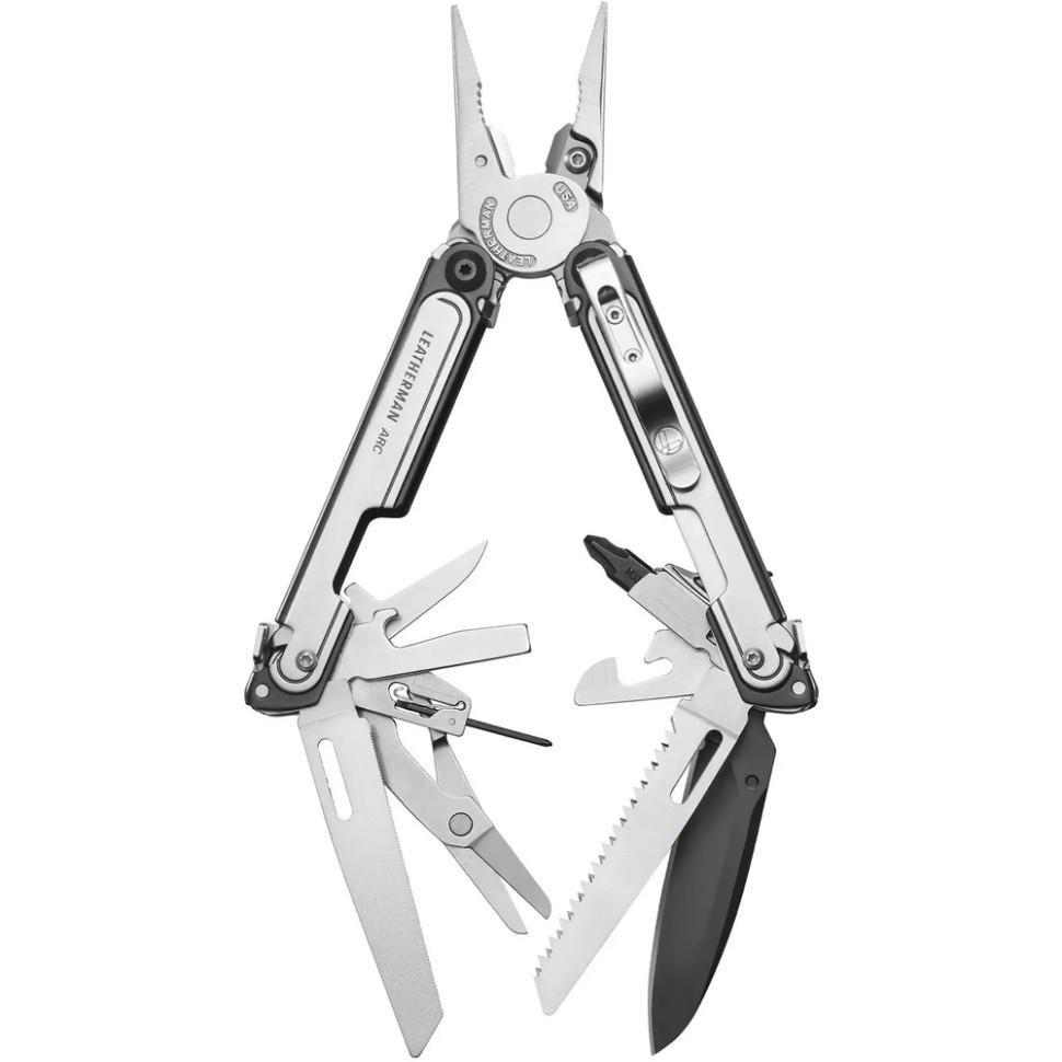 Мультинструмент Leatherman ARC 20 функций с нейлоновым чехлом 107,8 мм сталь 420 (621902)