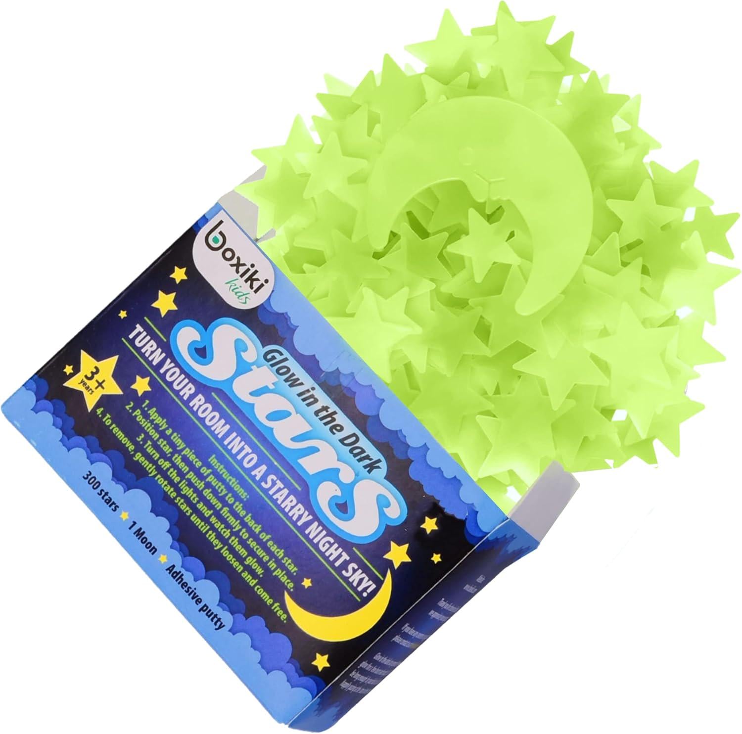 Набір Boxiki kids із 300 сяючих зірок та місяця (29815874)