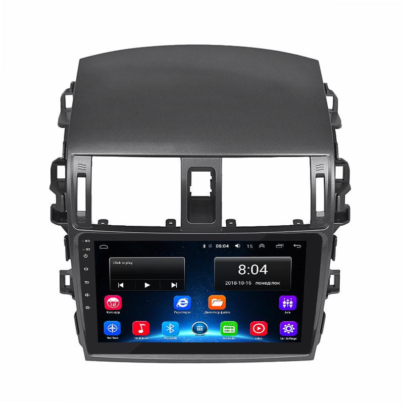 Магнітола штатна 9" Lesko для Toyota Corolla X E140 E150 2006-2012 2/32Gb/Wi-Fi Optima GPS Android (1580412266)