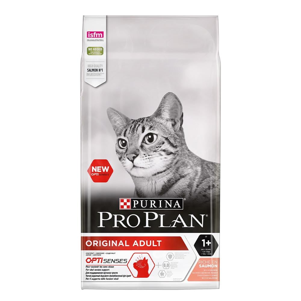 Сухой корм для котов Purina Pro Plan Salmon - 10 кг