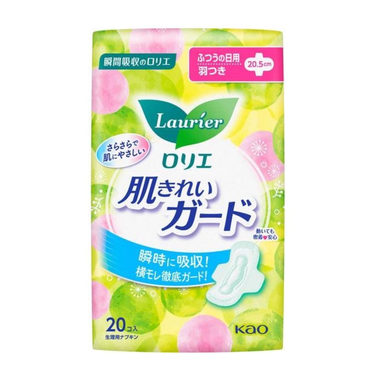 Прокладки Kao Laurier гигиенические Kirei Regular Day Use 20 шт. 20,5 см