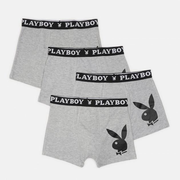 Набор трусы-боксеры PLAYBOY ANNYA BOXERSHORT L Серый (ANNYA-44 L)