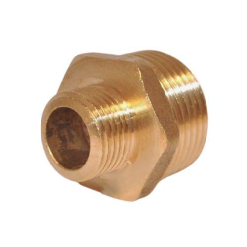 Ниппель переходной Lexline К.0513-В 1/2″Н х 1″Н усиленный латунь