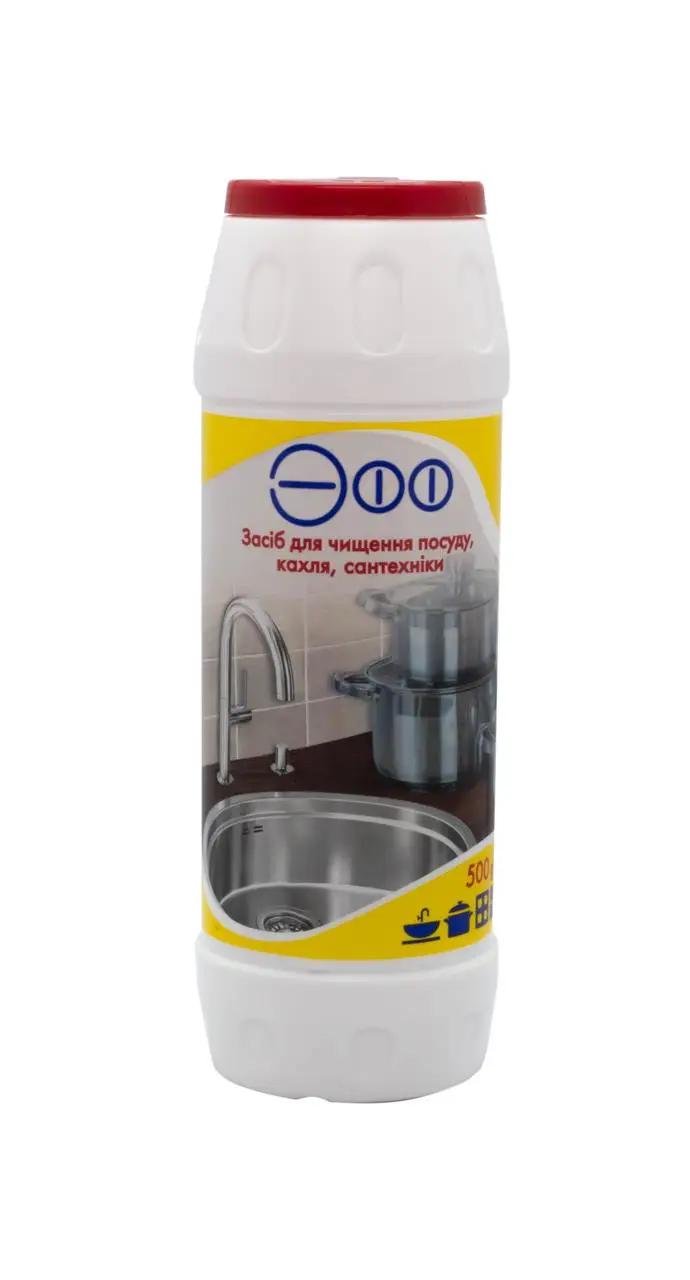 Засіб для чищення та санобробки посуду/кахлю/сантехніки ЭФФ 500 г (50606943330)