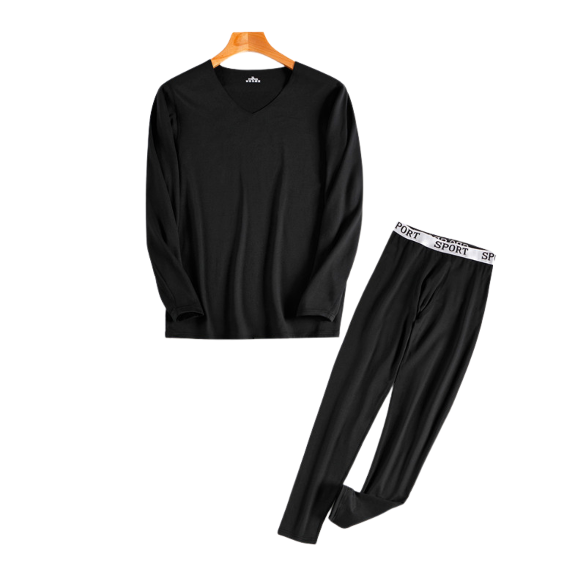 Комплект мужского термобелья HeatMotion S/M Черный (2601)