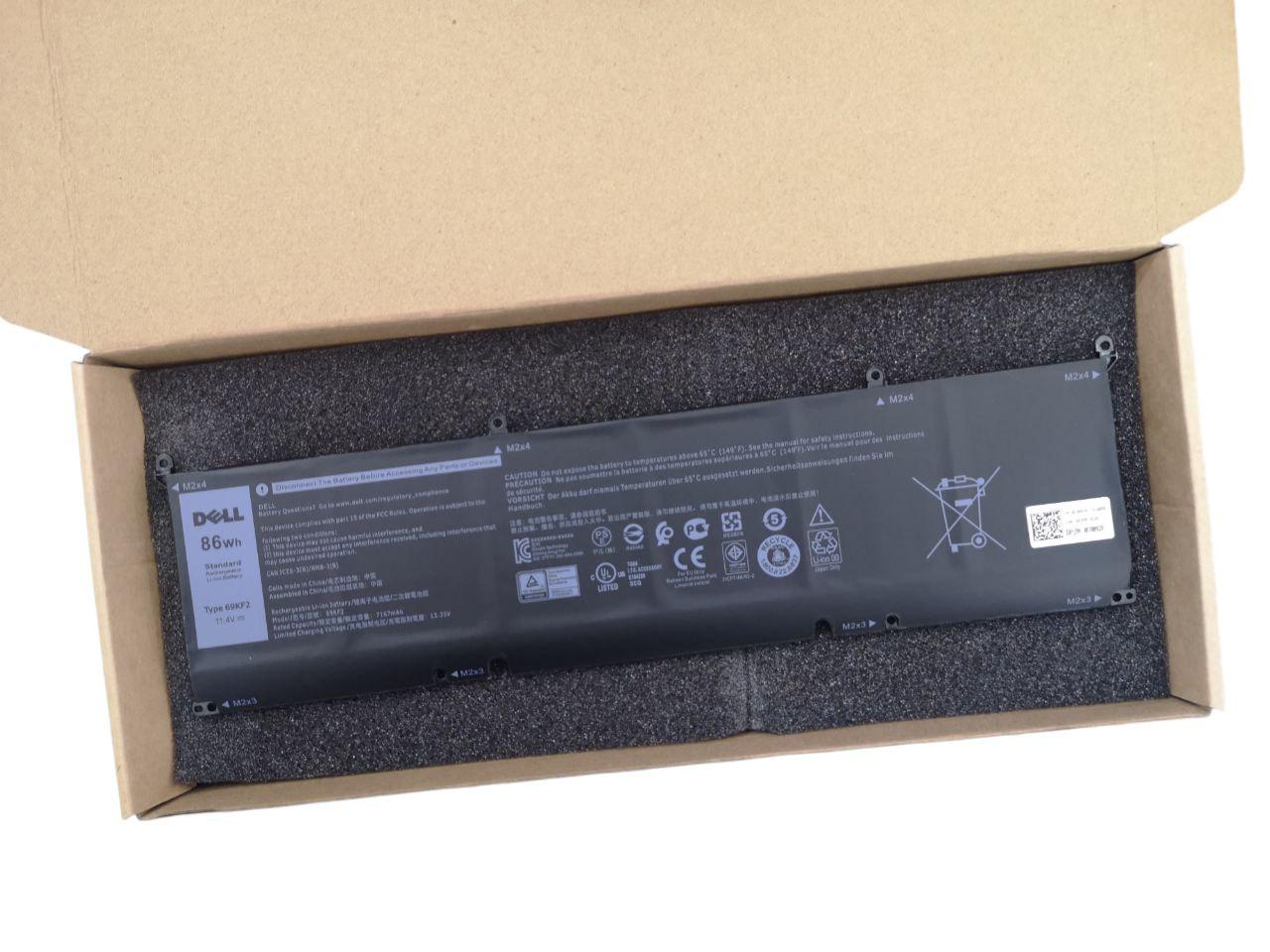 Аккумулятор для Dell Alienware M15/8FCTC/69KF2/DVG8M/P8P1P/M59JH/70N2F 7167 mAh 86W (23478070)