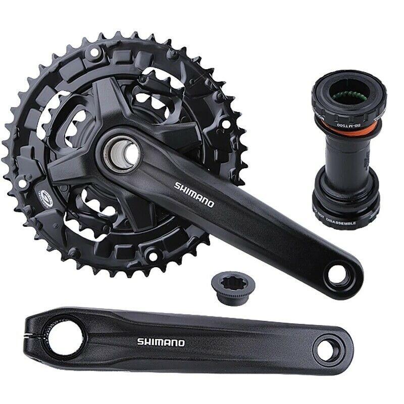 Шатуны велосипедные Shimano ACERA FC-MT210/MT300 44.32.22T MTB 175 мм - фото 1