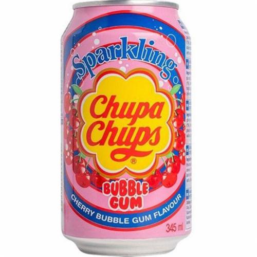 Напиток газированный Chupa Chups Bubble Gum 345 мл (03248)