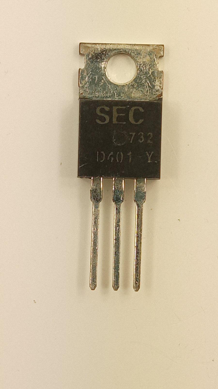 ᐉ Транзистор 2SD401-Y npn 200V 2A 20W TO-220 (10746) • Купить в Киеве ...