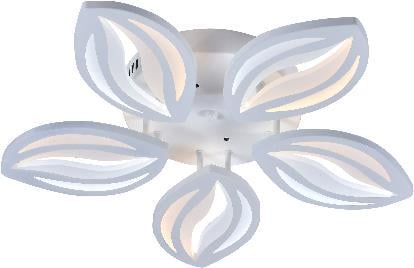 Люстра светодиодная акриловая Sirius LI8515/5 WH 90W (000027665)