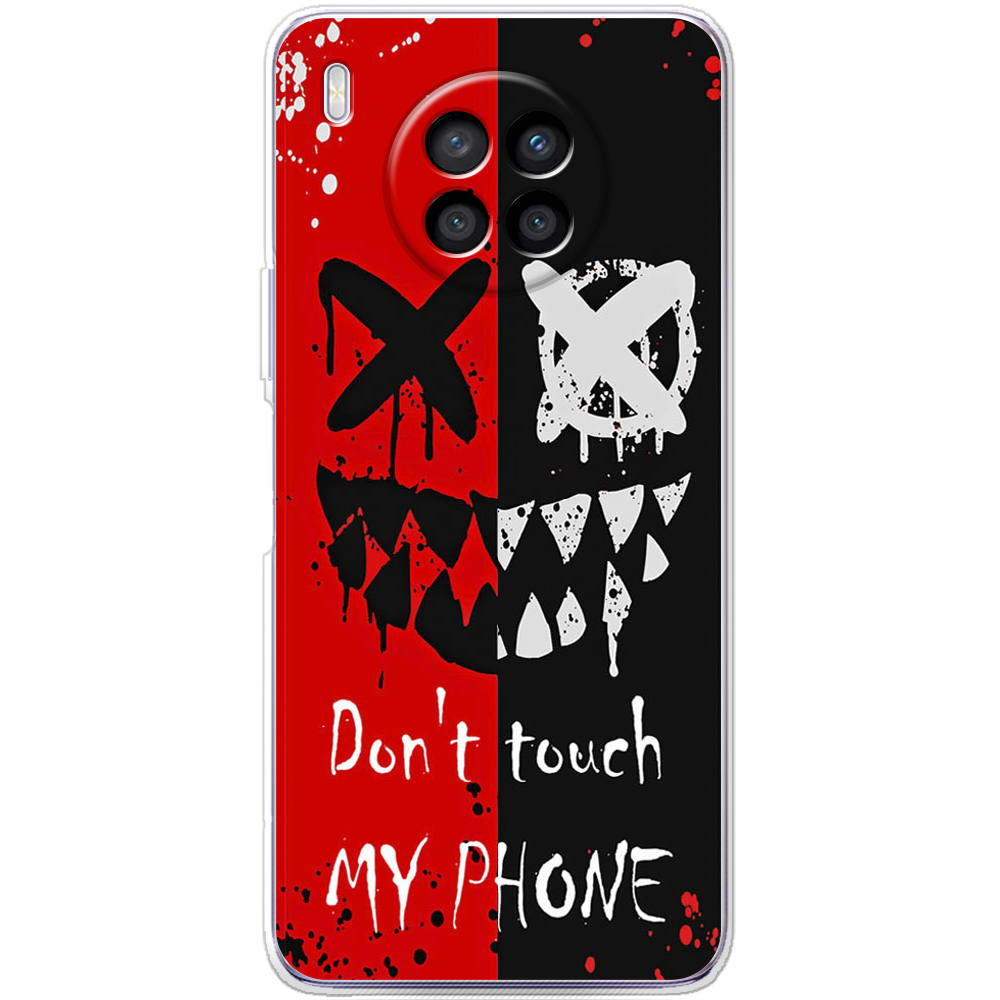 Чехол BoxFace Huawei Nova 8i Bad Smile Прозрачный силикон (43692-up2468-43692)