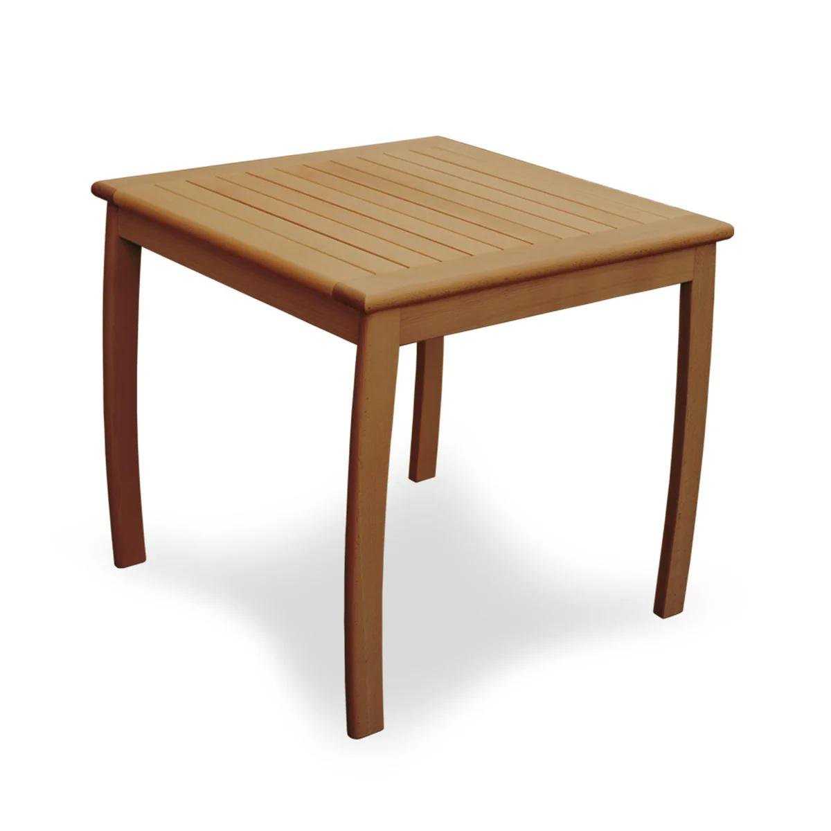 Обеденный стол Woodman Legato из натурального дерева бук 80х80 см Карамель (53221) - фото 1 Обеденный стол Woodman Legato из натурального дерева бук 80х80 см Карамель (53221) - фото 1