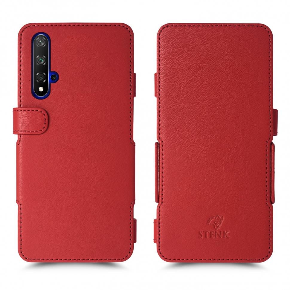 Чехол книжка Stenk Prime для Huawei Honor 20 Красный (63725)
