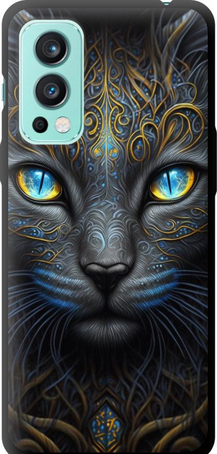 Чехол на OnePlus Nord 2 Кошка (5548b-2468-42517)