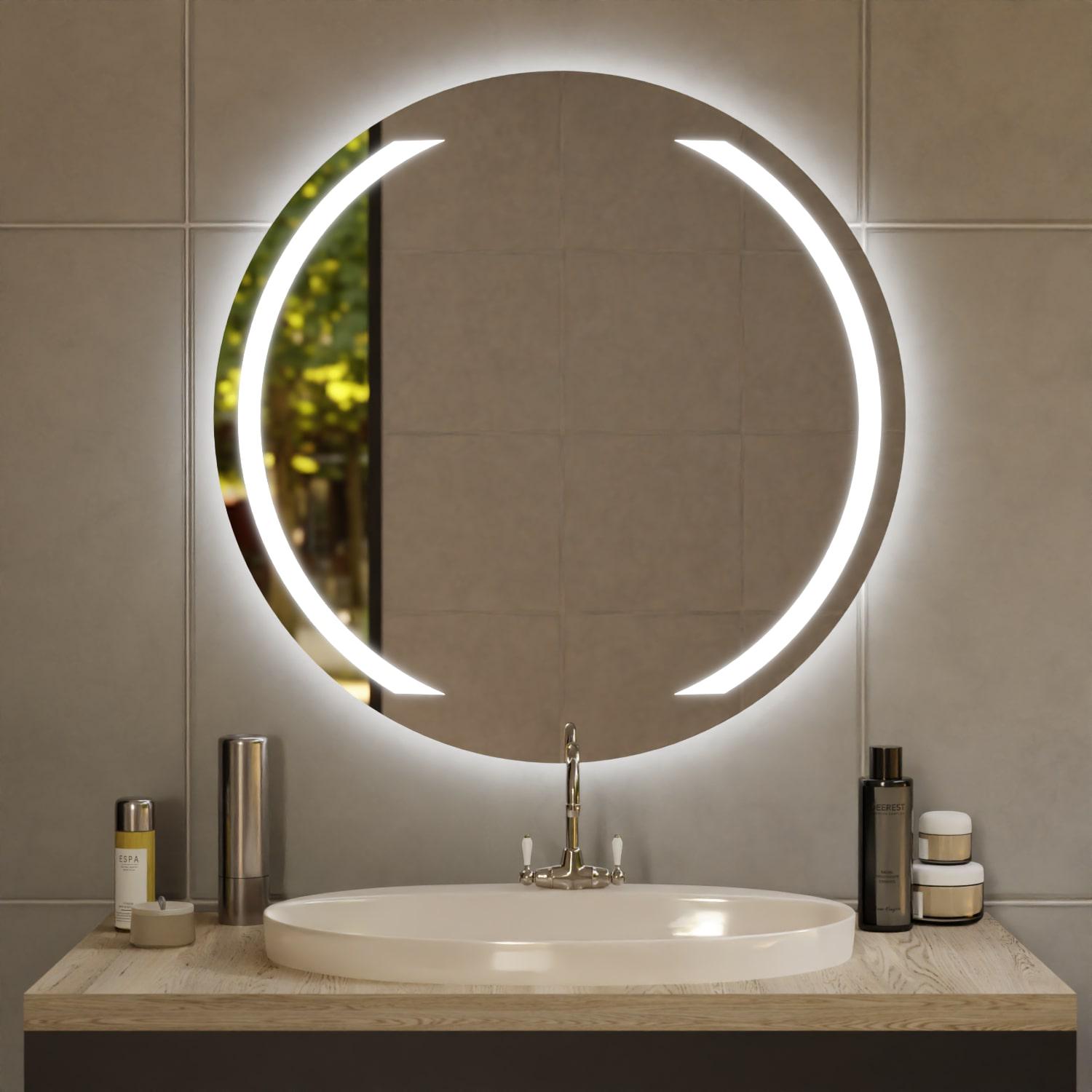 Зеркало Dim Dzerkal VICA с LED-подсветкой 70х70 см (13393)