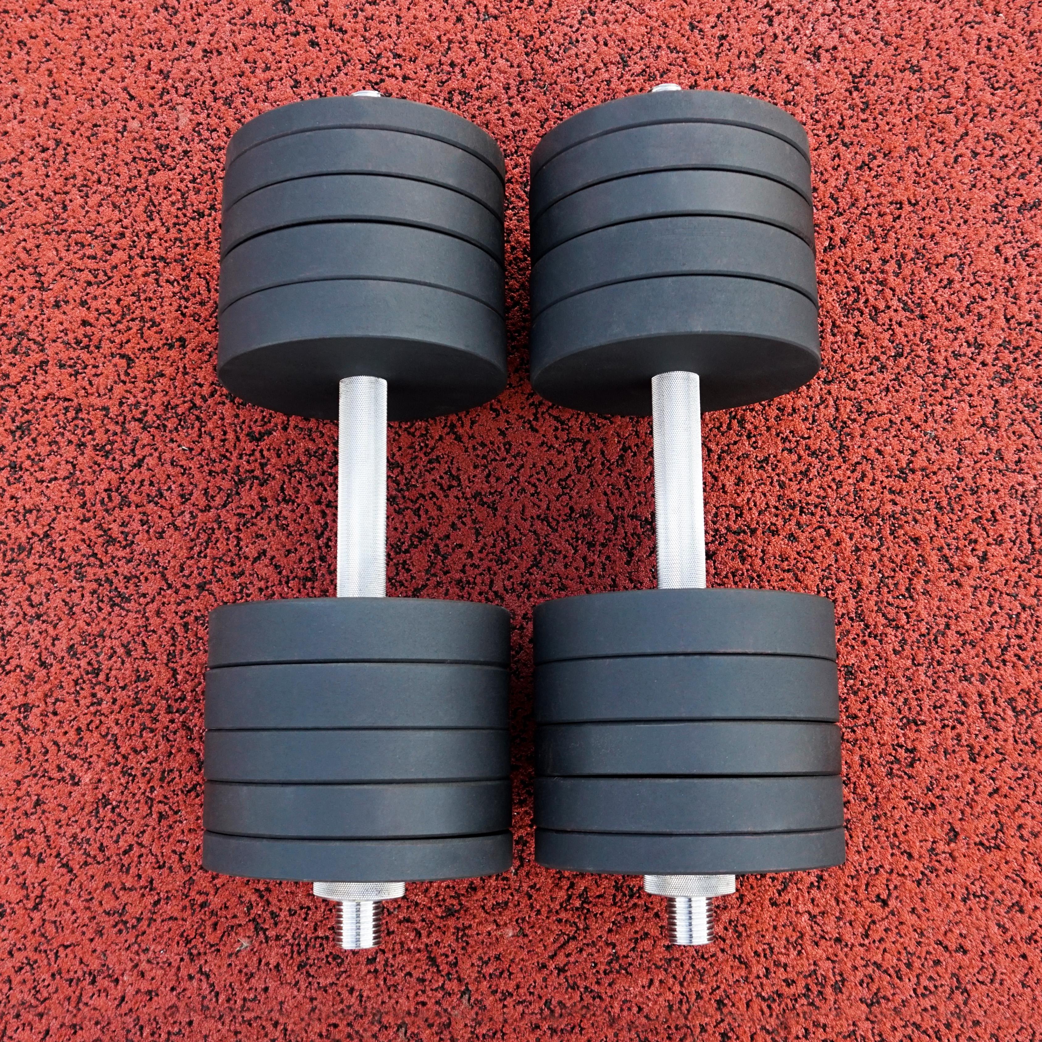 Гантелі набірні ТокГанМал-0244 металеві з покриттям 88 кг - фото 3