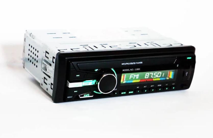 Автомагнітола 1DIN 1085 ISO знімна панель USB/SD/FM/пульт 4x50 Вт (17434)