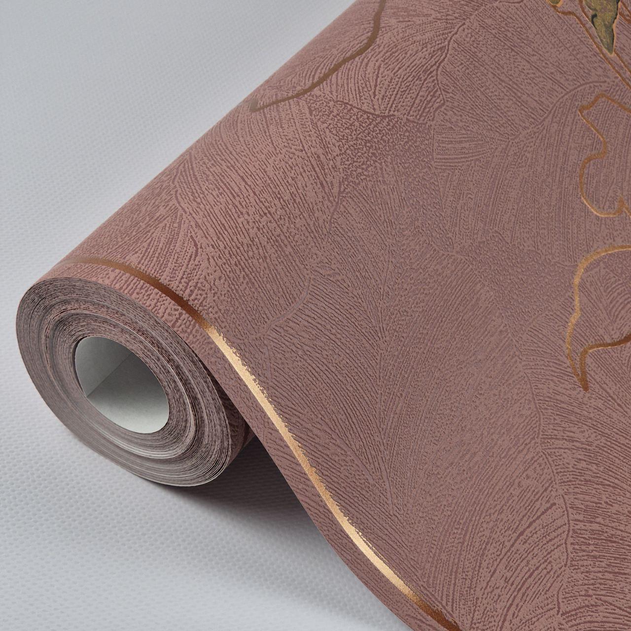 Шпалери вінілові Marburg на флізеліні 57940 0,53х10,05 м Брудно-рожевий (29815861) - фото 5 Шпалери вінілові Marburg на флізеліні 57940 0,53х10,05 м Брудно-рожевий (29815861) - фото 5