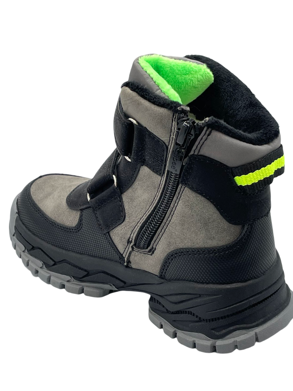 Черевики зимові для хлопчиків Clibee HB557-9/27 р. 27 Сірий - фото 3