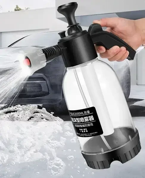 Обприскувач-піногенератор ручний 2в1 прозорий 2 л (26881348) - фото 3 Обприскувач-піногенератор ручний 2в1 прозорий 2 л (26881348) - фото 3