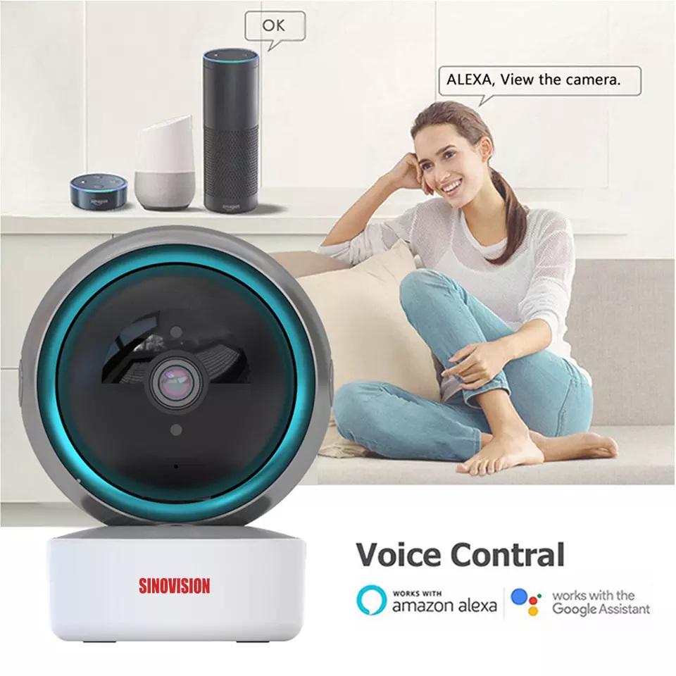 Камера відеоспостереження Tuya Smart Life 1080P Full HD WiFi IP SINOVISION з датчиком руху та нічною зйомкою - фото 10