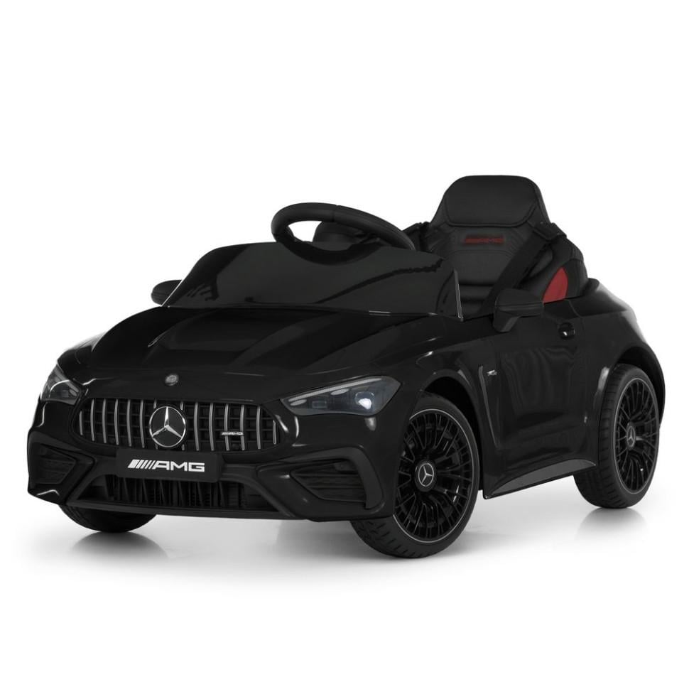 Детский электрический автомобиль Bambi 12V одноместный до 30 кг Черный (DE-169-E-893)