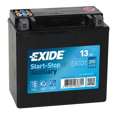 Аккумулятор EXIDE AGM AUXILIARY 1 EK131 13 Ah/12V