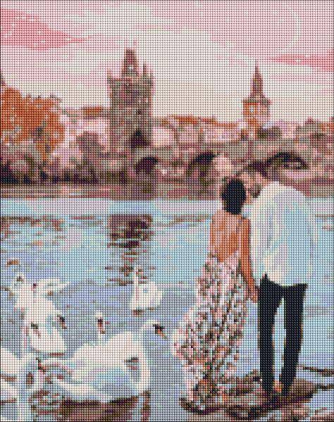 Алмазная мозаика Прогулка по Праге