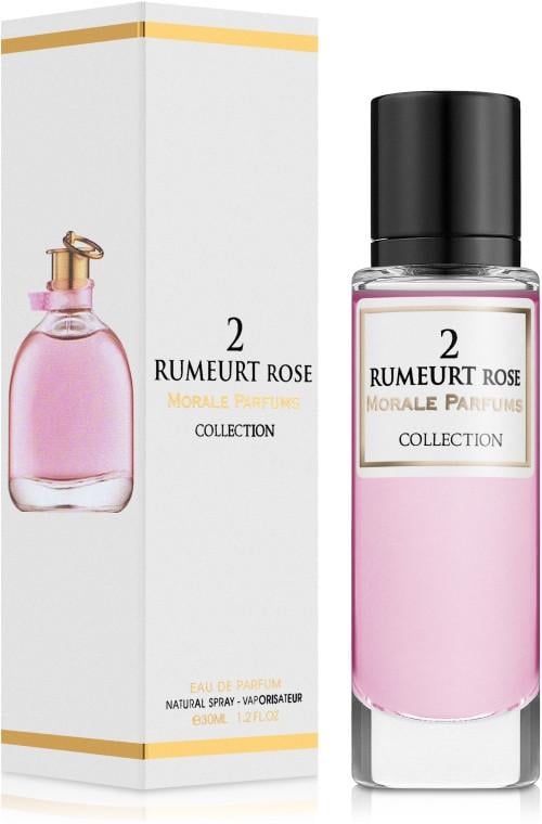 Парфюмированная вода для женщин Morale Parfums 2 Rumeurt Rose 30 мл