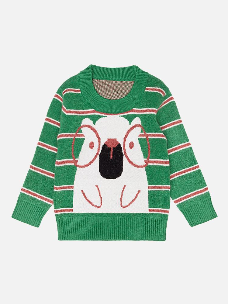 Джемпер для мальчика ЦБ-00222001 104 см Зеленый (28575582)