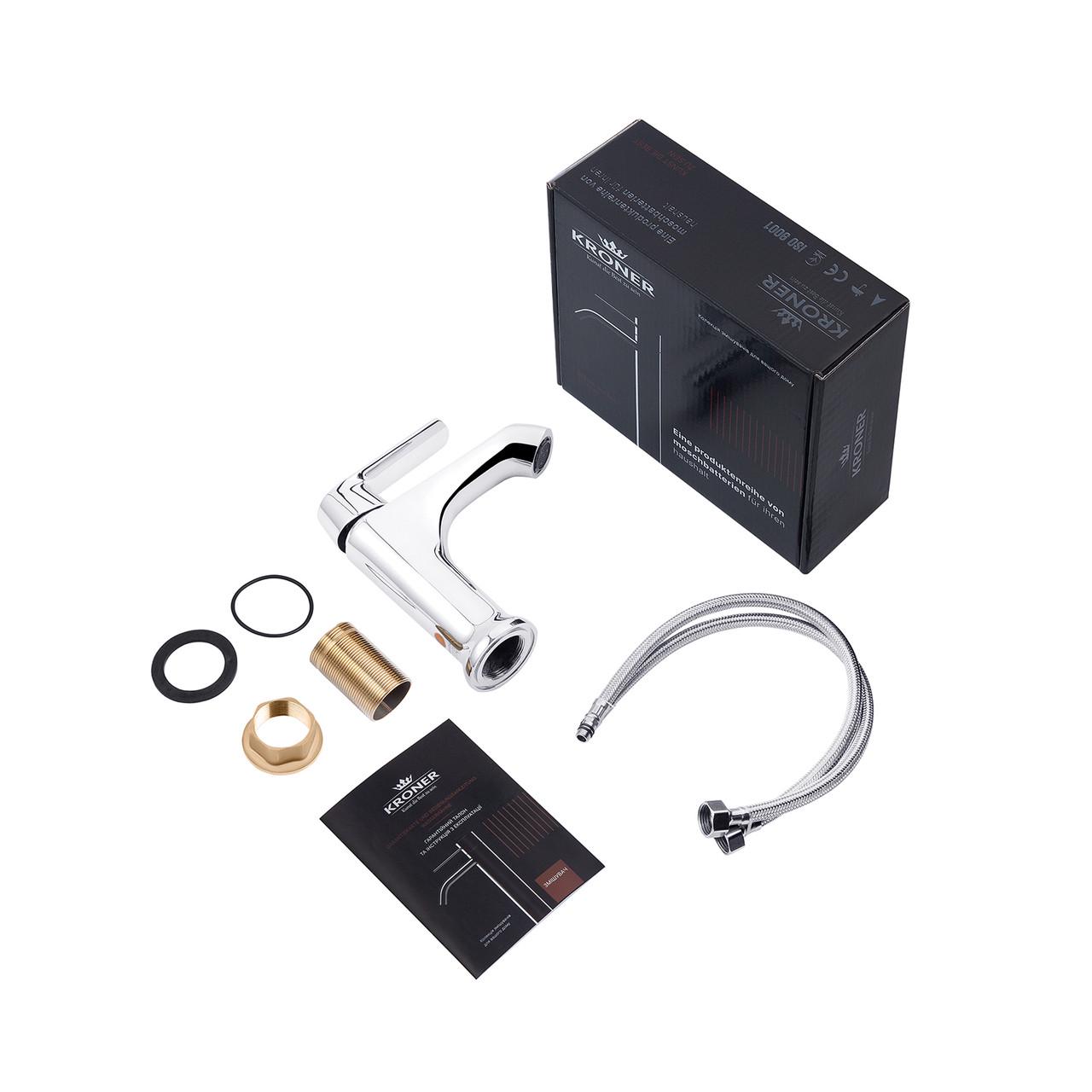 Смеситель для раковины Kroner KRP Armada C010 (CV024309) - фото 6 Смеситель для раковины Kroner KRP Armada C010 (CV024309) - фото 6