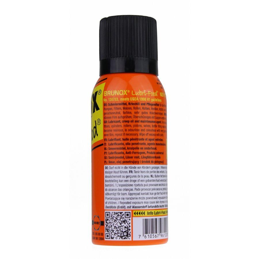 Універсальна змазка Brunox Lubri Food, спрей, для догляду за ножами, 120ml - фото 2