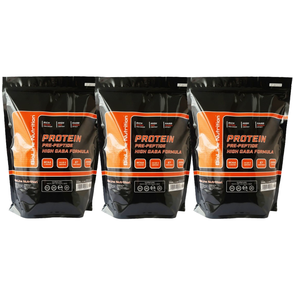 Протеїн BioLine High Gaba Formula 2 кг 3 шт.