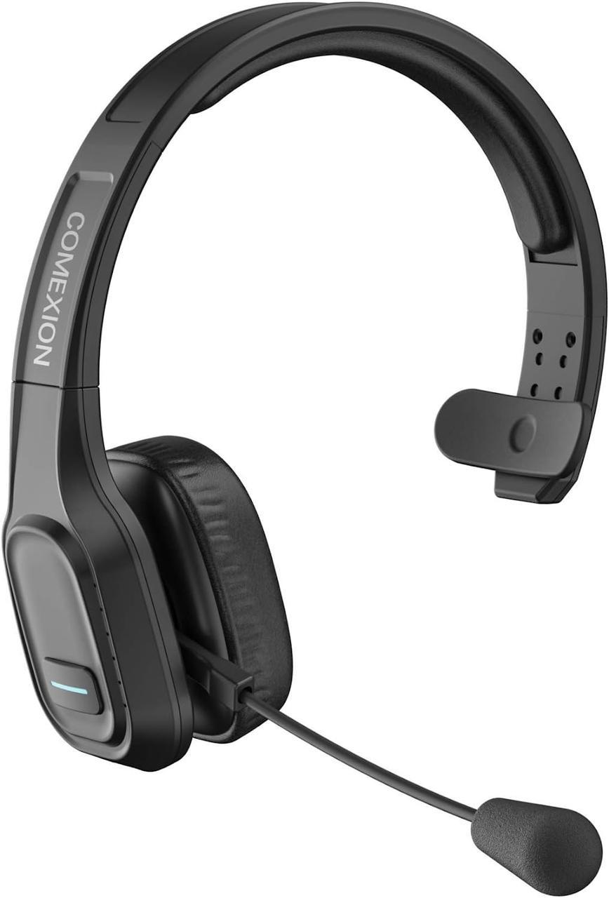 Наушники беспроводные с шумоподавлением и микрофоном COMEXION Trucker Bluetooth Headphones V5.0, (1694028781)