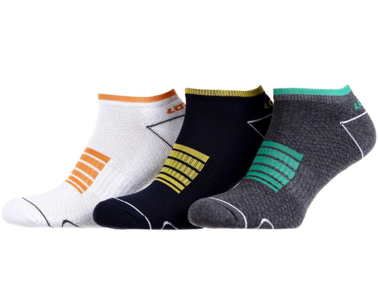 Носки Lotto 3 пары р. 39-42 Black/White/Gray (93512114-2)