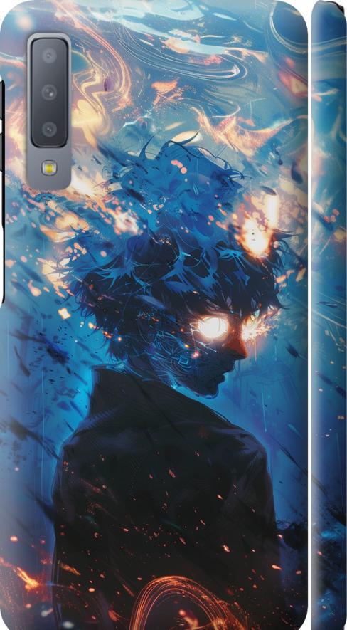 Чехол на Samsung Galaxy A7 (2018) A750F Сатору Годжо (6129m-1582-42517)