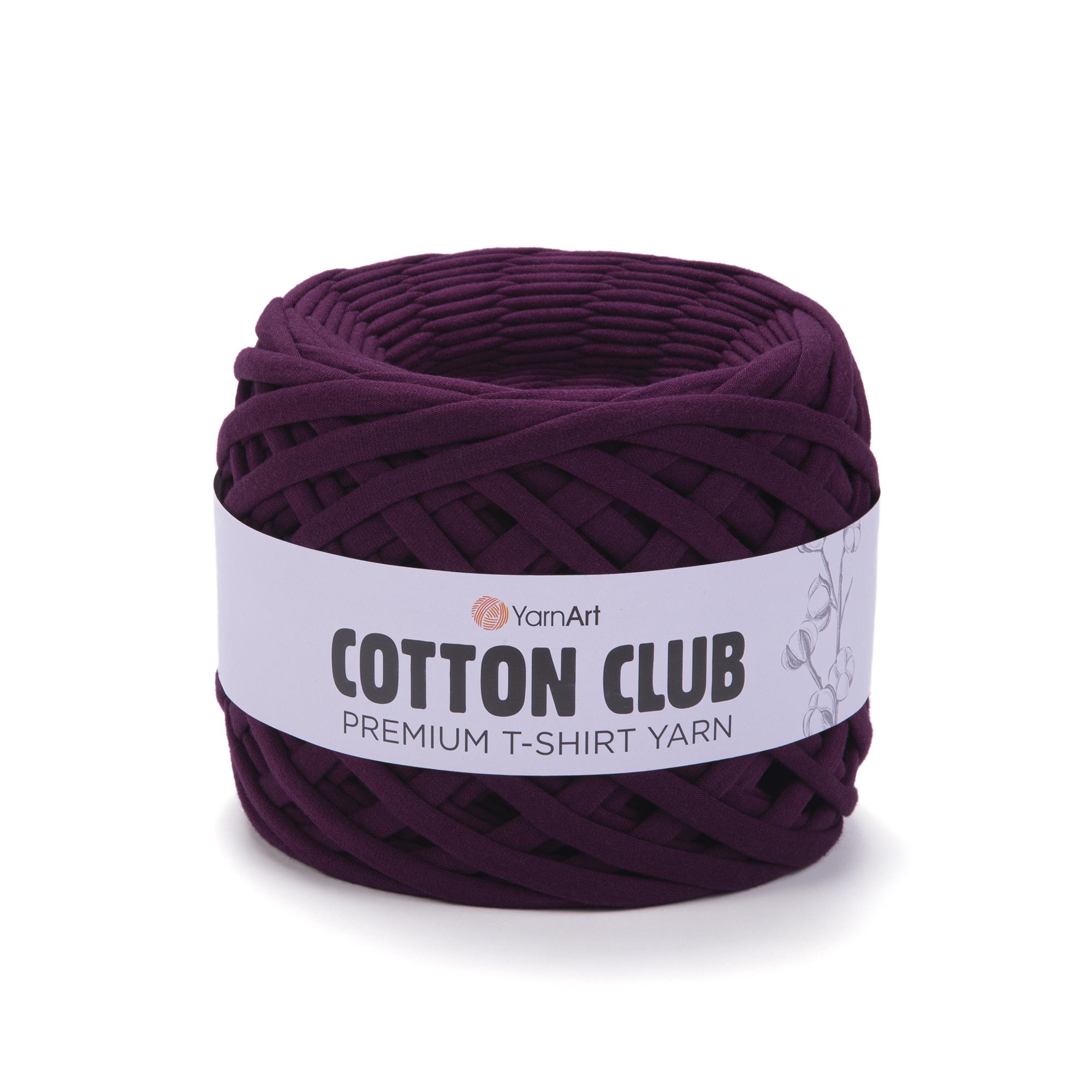 Пряжа YarnArt Cotton Club 7336 Сливовой (7538)