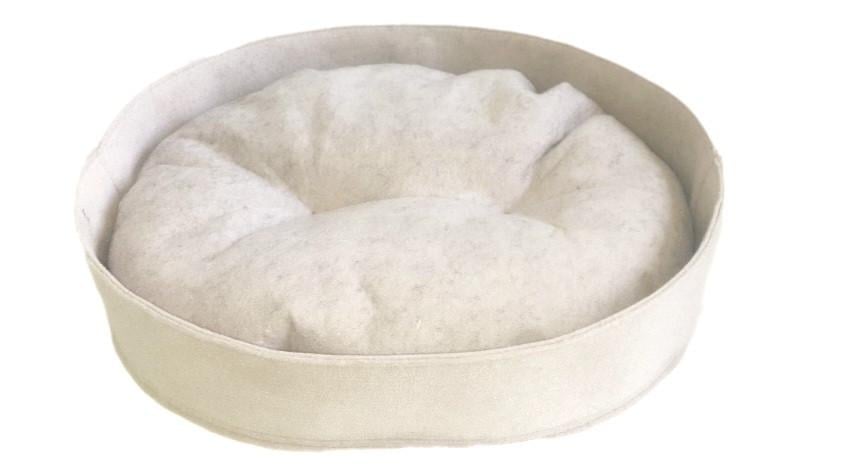 Лежак для тварин Ємілі №3 40х50х11 см Бежевий (35997)