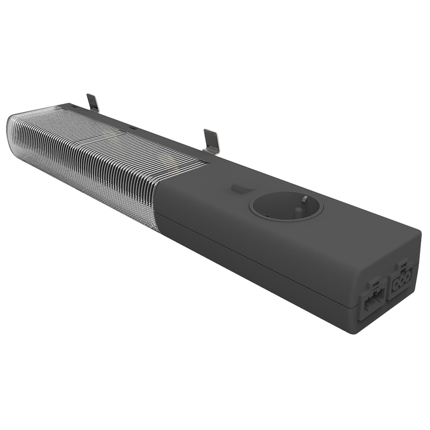 LED линейный светильник с розеткой Schneider Electric Spacial 10W 230V 950lm 4000K 372x40x63 мм IP20 для шкафов (NSYLAMLDF)