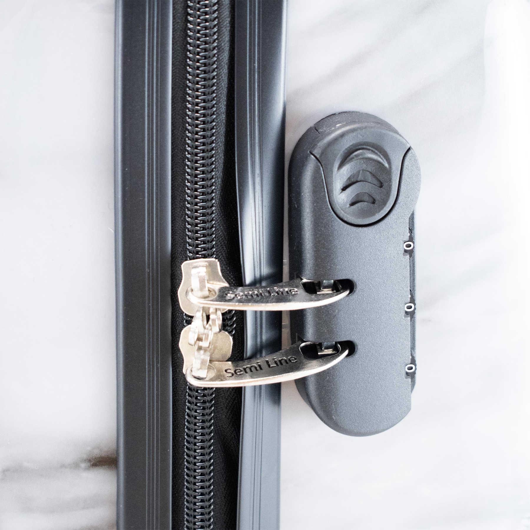 Чемодан SEMI LINE 28" L White Marble (T5731-3) - фото 7 Чемодан SEMI LINE 28" L White Marble (T5731-3) - фото 7