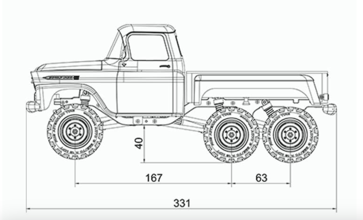Машинка на радиоуправлении FMS 1:18 Chevrolet Apache 6WD RTR - фото 31 Машинка на радиоуправлении FMS 1:18 Chevrolet Apache 6WD RTR - фото 31