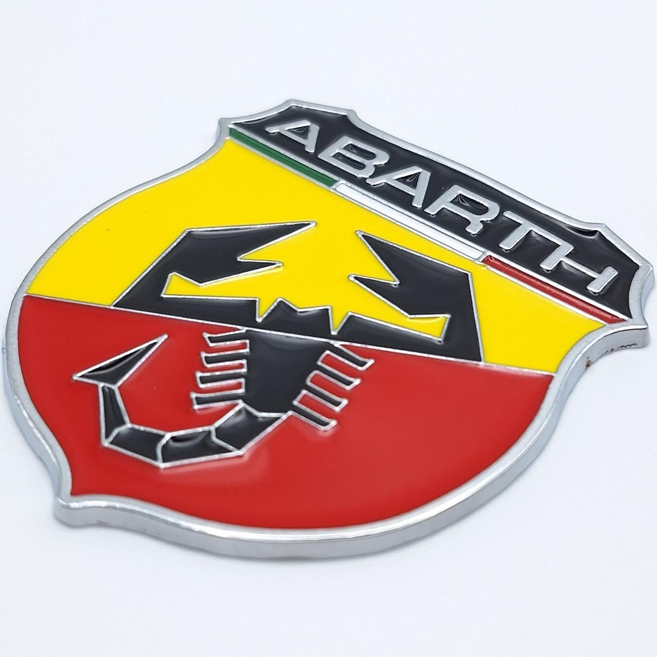 Эмблема Abarth Fiat металл 6х5,3 см (2035463950)
